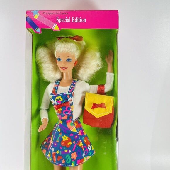 1994 School Time Fun Barbie Doll Special Edition Mattel #13741 NRFB - Picture 1 of 7